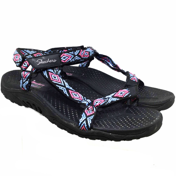 skechers outdoor lifestyle sandals black